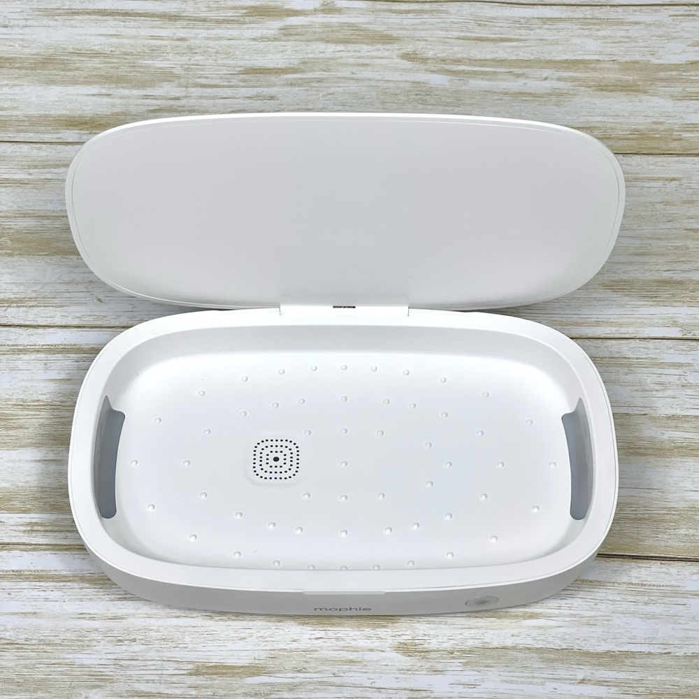 NIB Mophie UV Sanitizer with 10w Wireless Charging Lid - Picture 4 of 7